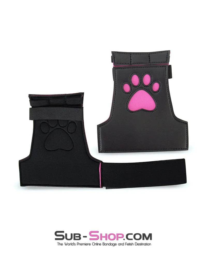 8851RS      Pink Bondage Pet Paws