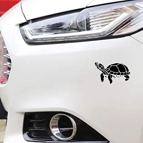 Box Turtle Pet Tortoise Vinyl Decal Car Bumper and Motorcycle Sticker - 6.61" x 4.06"