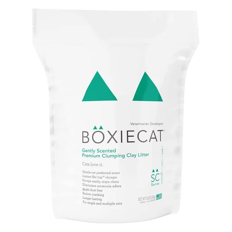 Boxie Premium Clumping Clay Cat Litter from Boxiecat