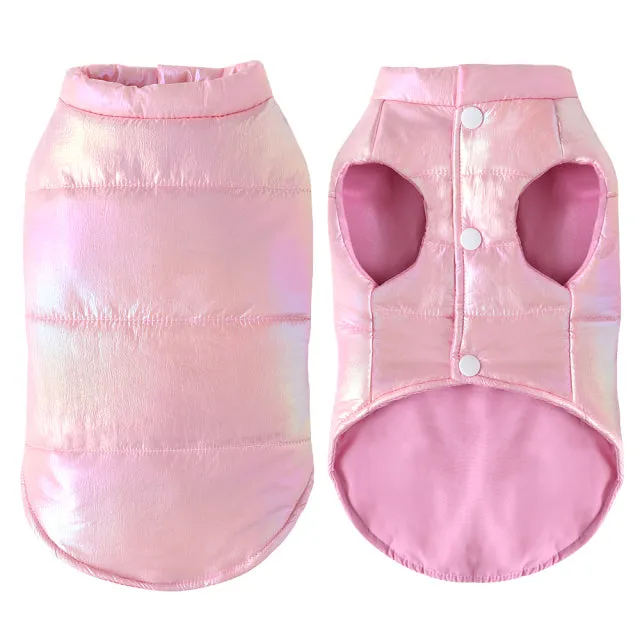 Cute Puppy Clothes Warm Winter Dogs Vest
