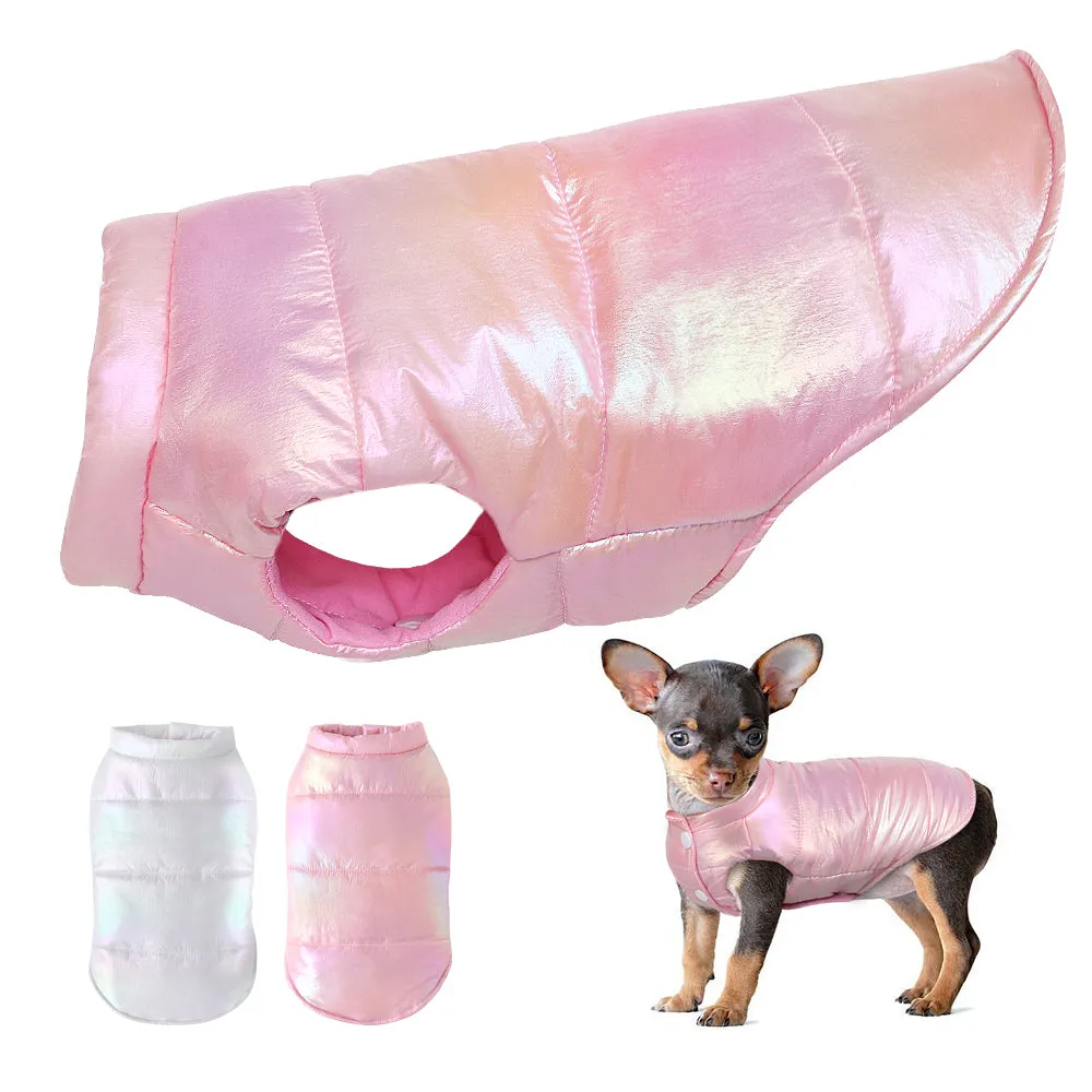 Cute Puppy Clothes Warm Winter Dogs Vest