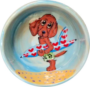 Dachshund Dog Bowl