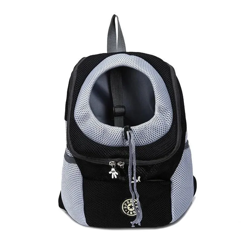 Double Shoulder Pet Backpack for Comfortable Dog Travel