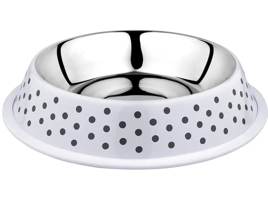 Feeding Bowl Deco Fix Dots