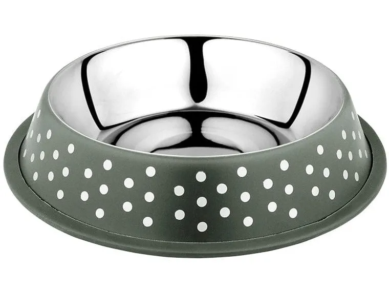 Feeding Bowl Deco Fix Dots