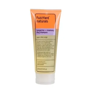 FuzzYard Tangerine and Rosemary Super Shine Shampoo for Dogs 220ml