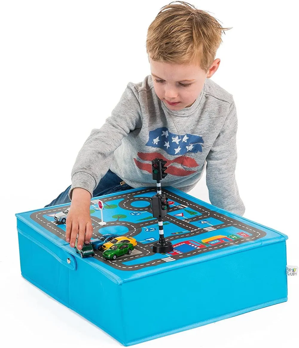 Garage for Toy Cars - Fun2Give Pop-It-Up Storage