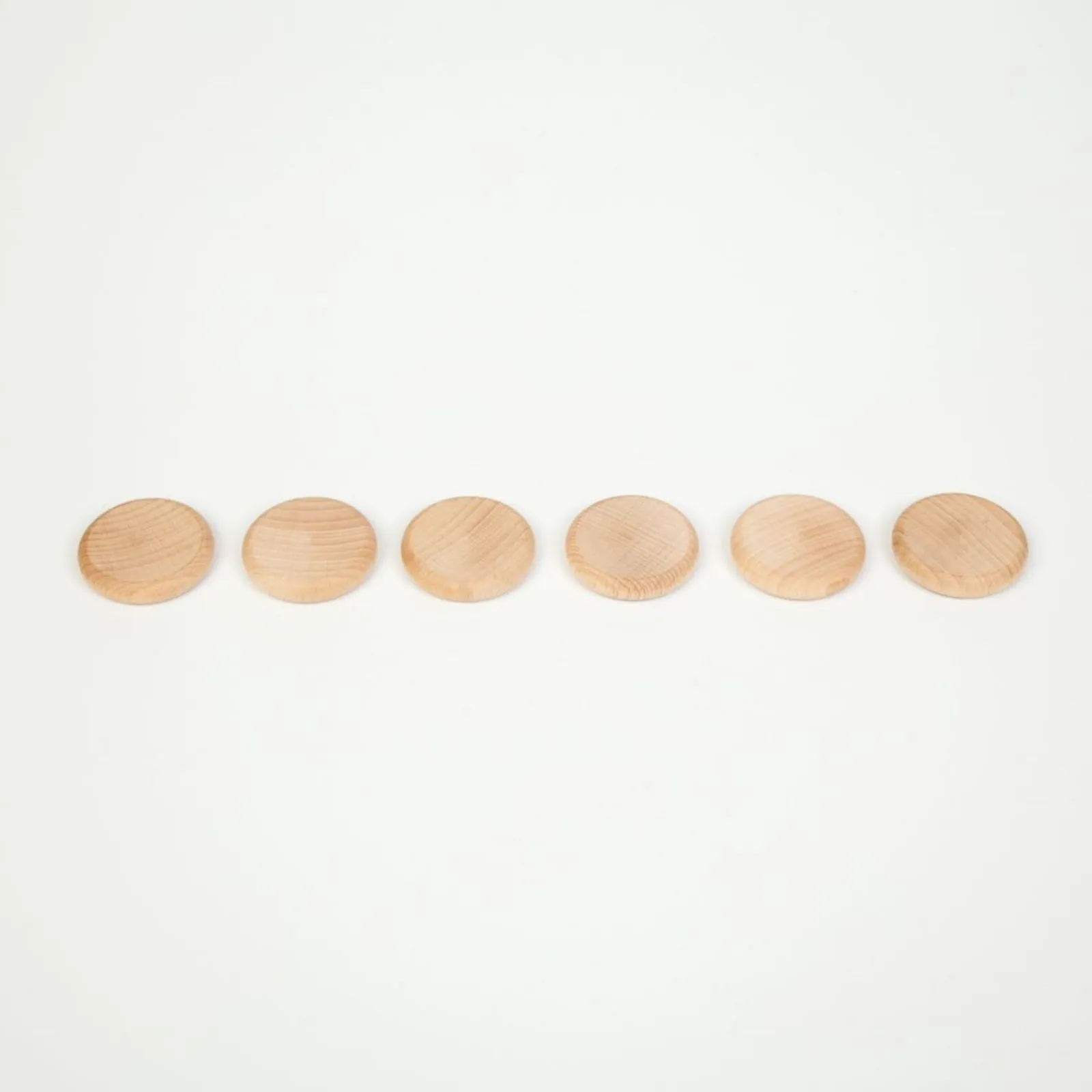 Grapat Wooden Coins x 6 in Natural
