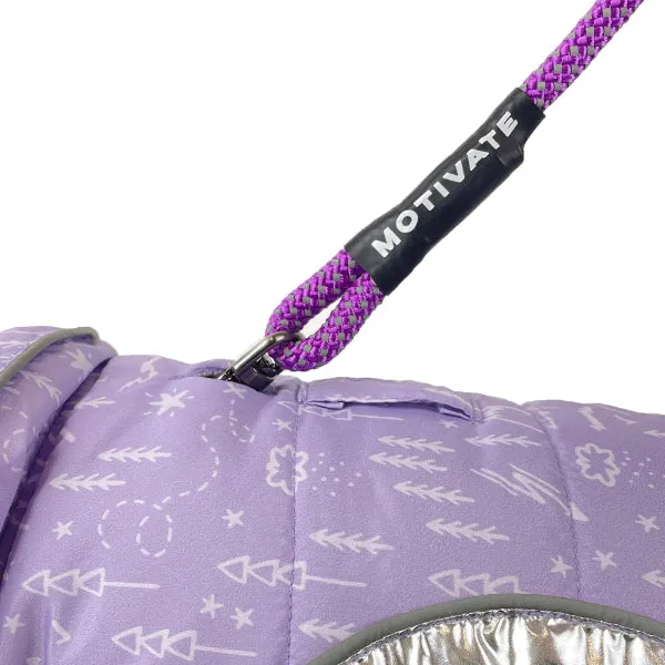 Huskimo Dog Coat - Odour Free Sherpa - Liliac (60cm)