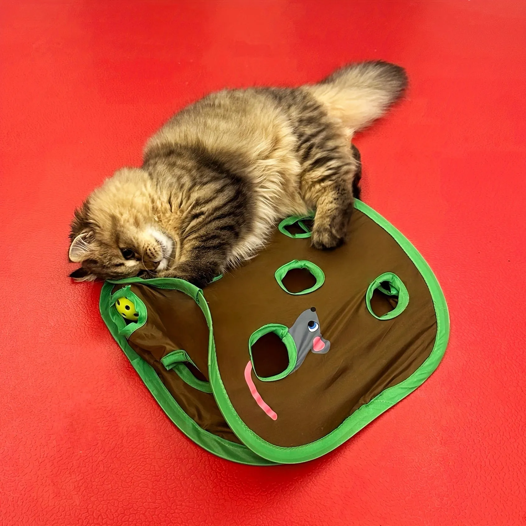 Interactive Hideandseek Toy Engaging Fun for your Pet Cat