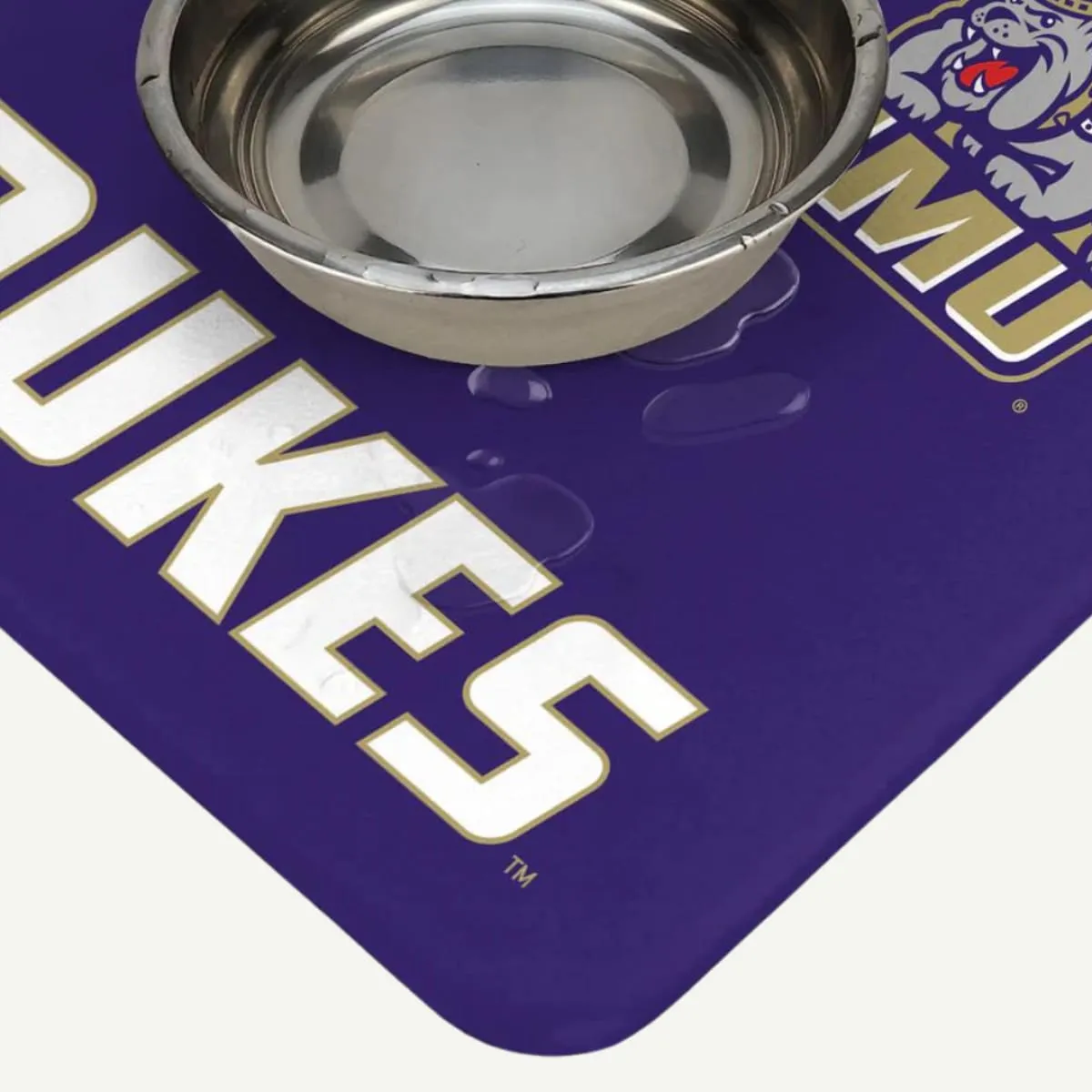 James Madison Dukes Food & Water Mat