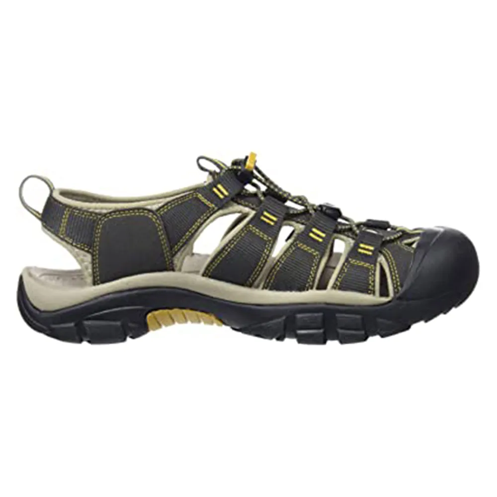 KEEN Men's Newport H2 Raven Aluminum 9 M US Sandal - 1008399-9(2)
