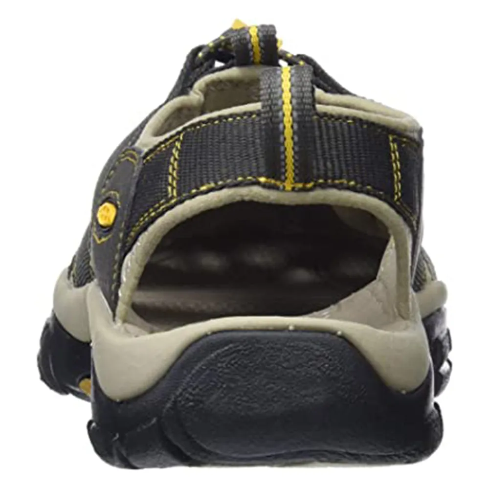KEEN Men's Newport H2 Raven Aluminum 9 M US Sandal - 1008399-9(2)