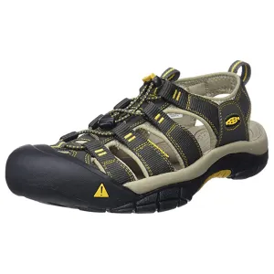 KEEN Men's Newport H2 Raven Aluminum 9 M US Sandal - 1008399-9(2)