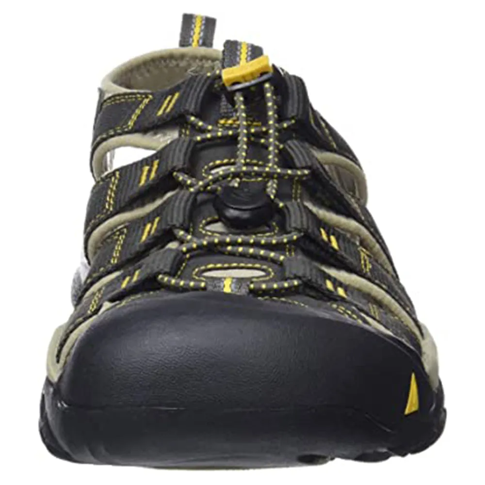 KEEN Men's Newport H2 Raven Aluminum 9 M US Sandal - 1008399-9(2)