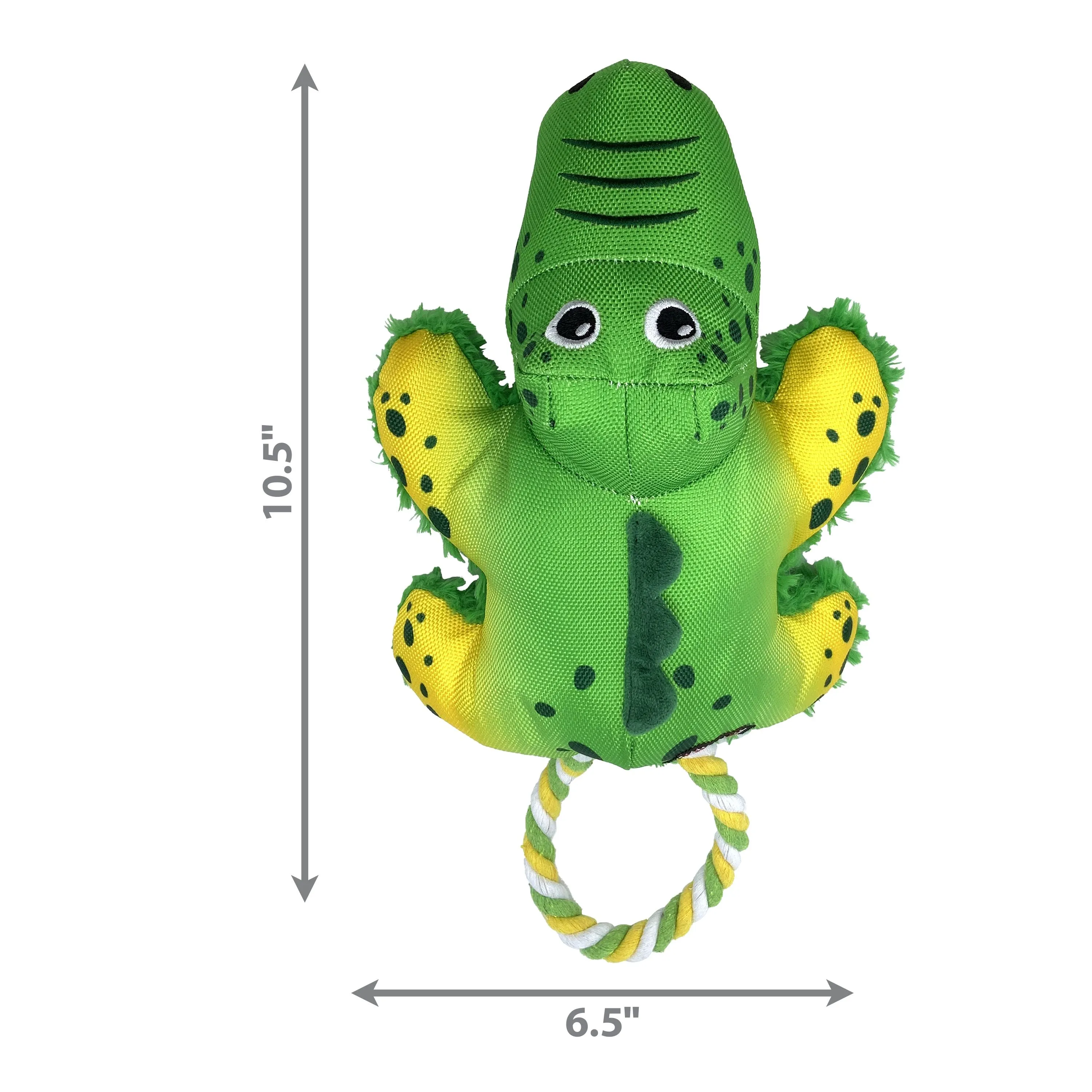 KONG Cozie Tuggz Alligator Small to Medium Dog Toy^^^