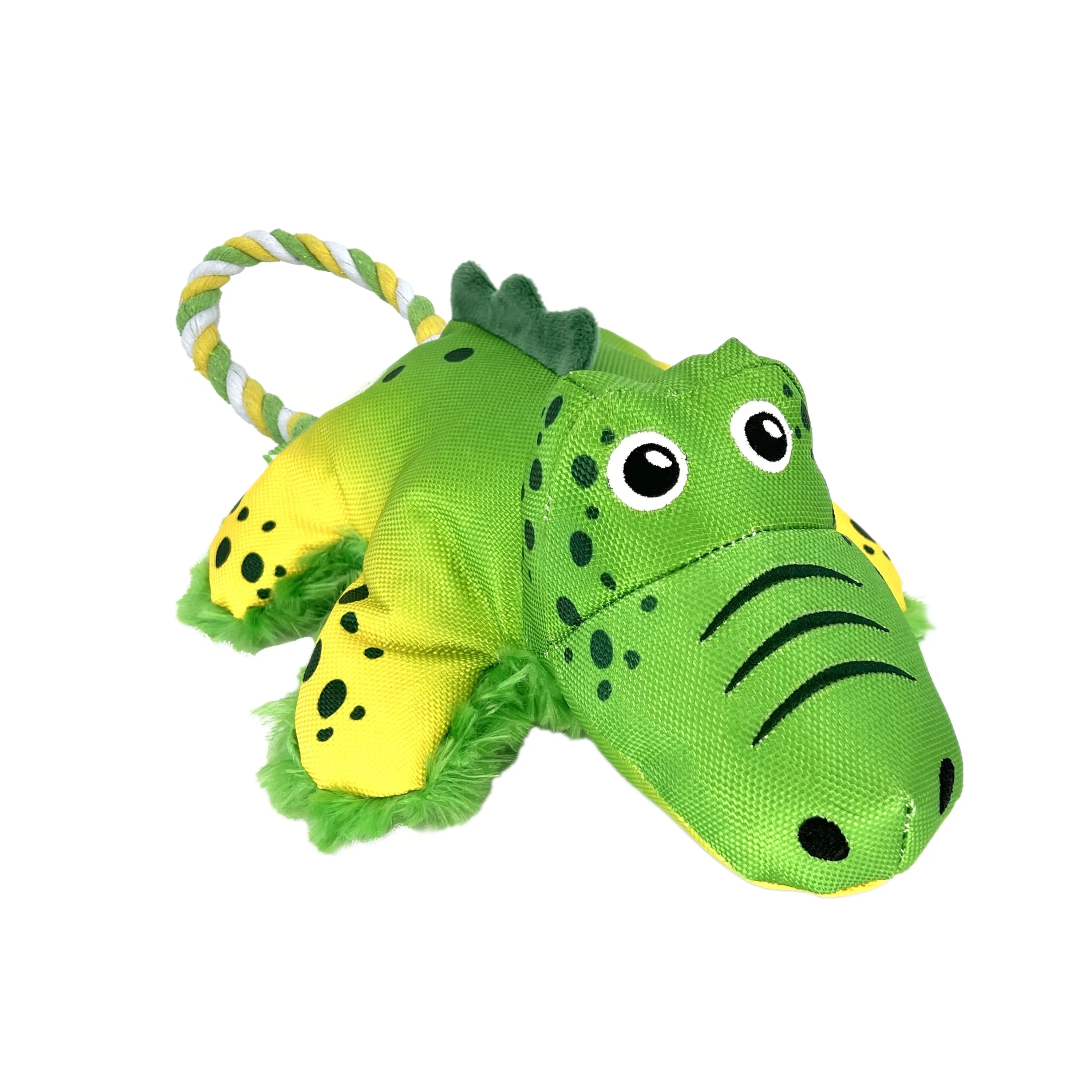 KONG Cozie Tuggz Alligator Small to Medium Dog Toy^^^