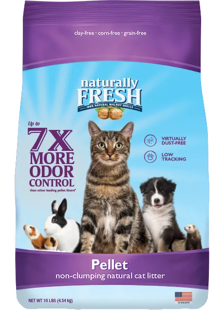 Naturally Fresh Non-Clumping Natural Pellet Litter, 10lb