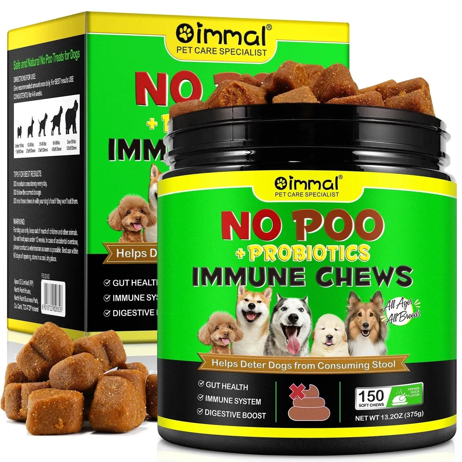 No Poo Chews Stool Eating Deterrent