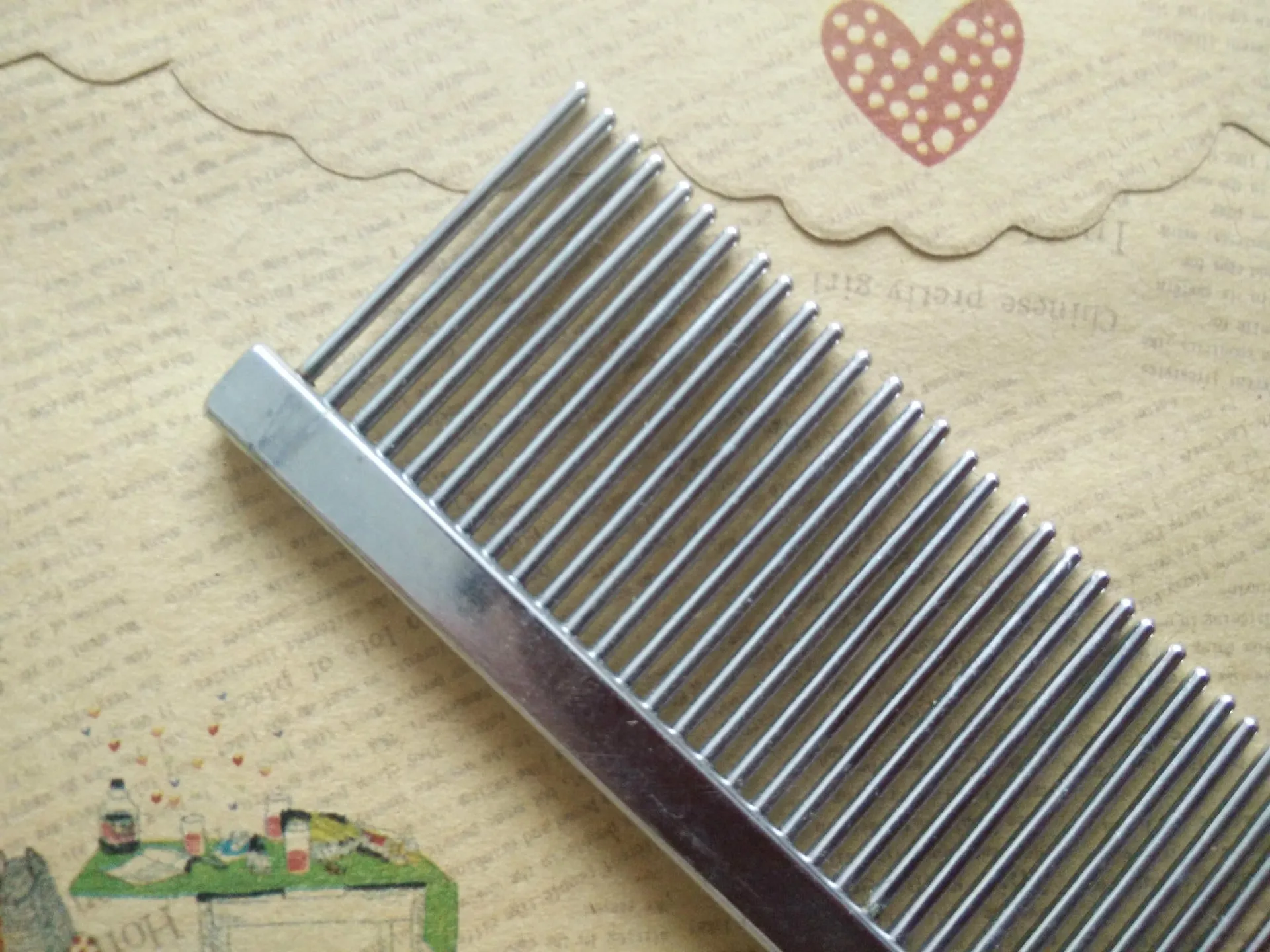 Pet Grooming Steel Comb for Dogs