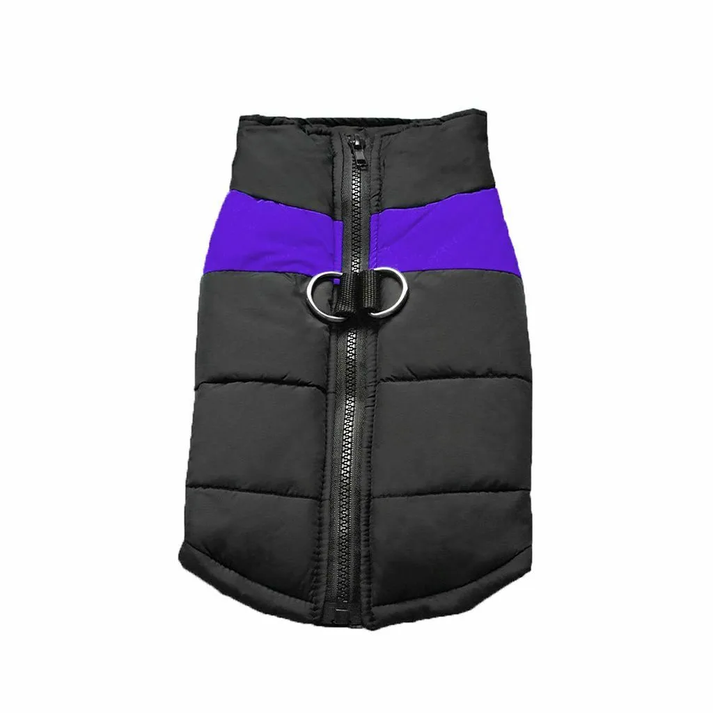 PETLAVISH™ Warm Dog Vest Jacket w/ Harness - Waterproof Fleece S-7XL