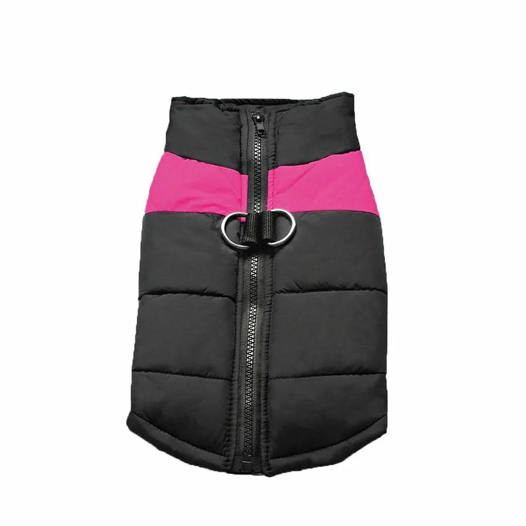 PETLAVISH™ Warm Dog Vest Jacket w/ Harness - Waterproof Fleece S-7XL