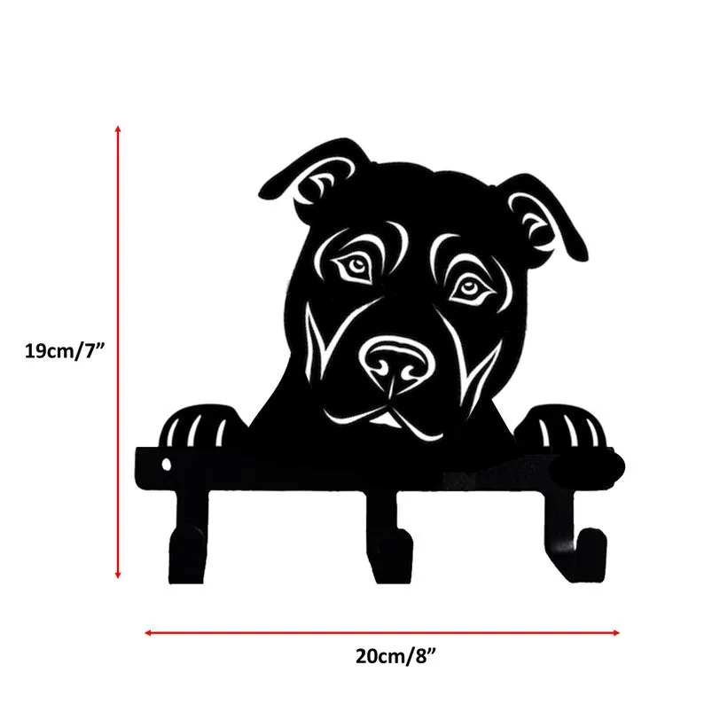 Pitbull American Pit Bull Terrier Rescue Dog Wall Hook