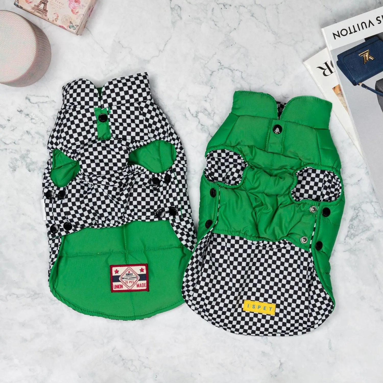 Porsche Reversible Dog Jacket