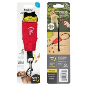 RadDog Retractable Pocket Leash-Sm