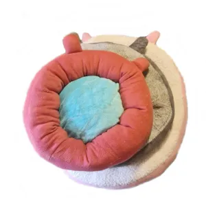 Round Shape Cat Bed With Ears