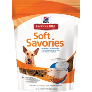 Science Diet Soft Savories with Chicken & Yogurt Dog Treats