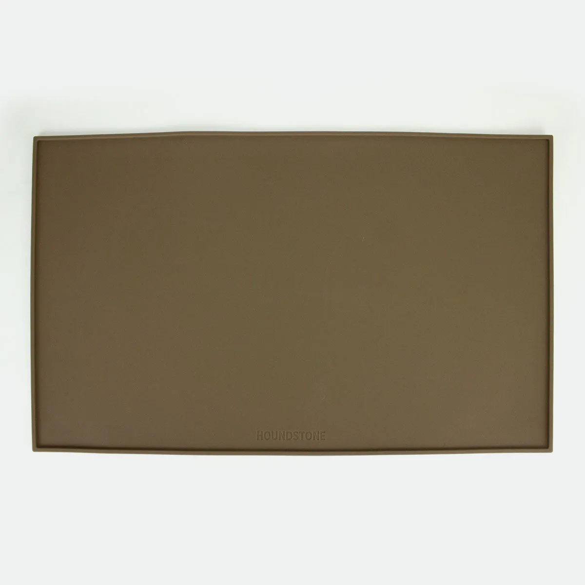Silicone Pet Feeding Mat / Pet Placemat, Olive, Food Grade Silicone, Dishwasher Safe, Floor Protection From Spills, Dog/Cat