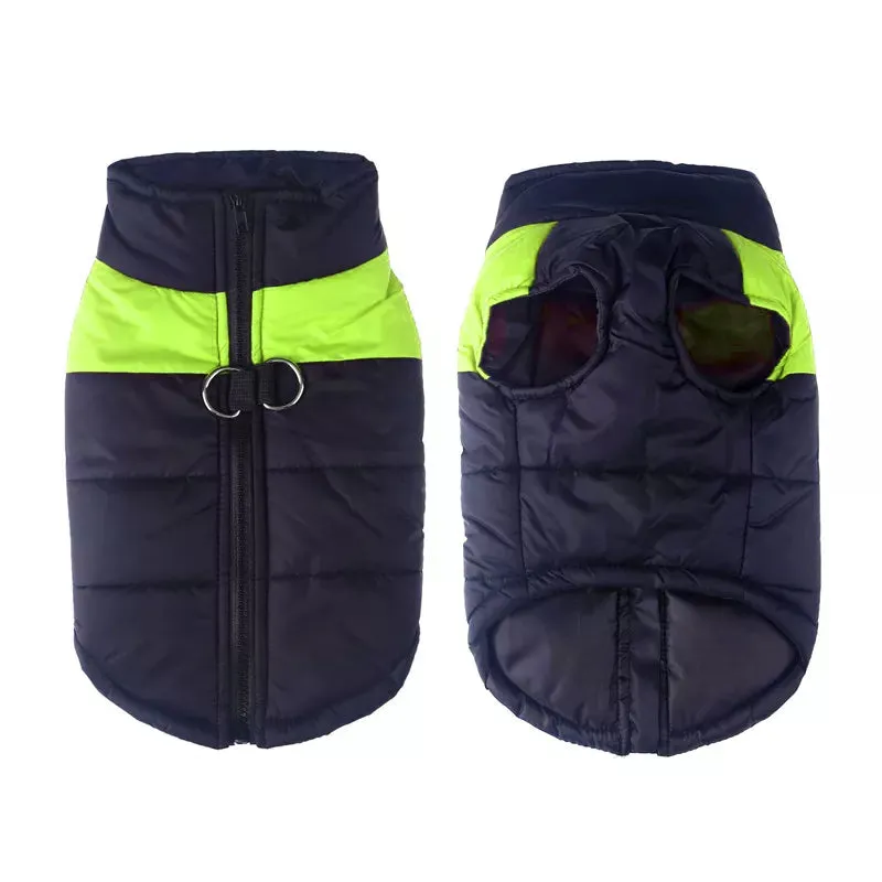 Warm and Waterproof Winter Dog Coat for Dogs of All Sizes - Perfect for Small, Medium, and Large Breeds like Golden Retrievers