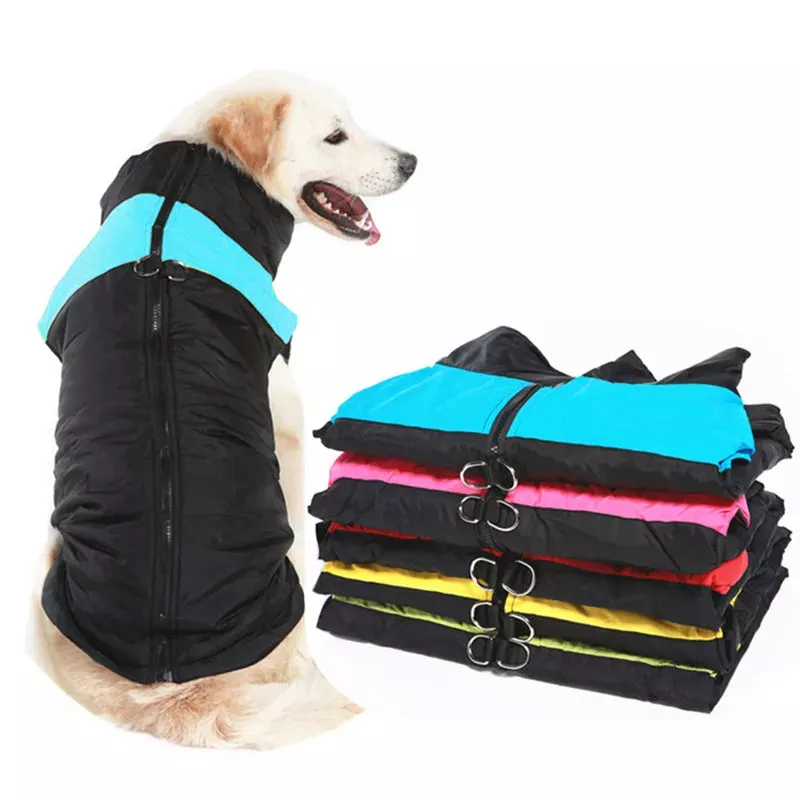 Warm and Waterproof Winter Dog Coat for Dogs of All Sizes - Perfect for Small, Medium, and Large Breeds like Golden Retrievers