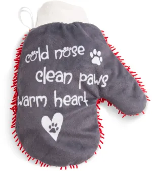 Warm Heart Microfiber Pet Cleaning Mat