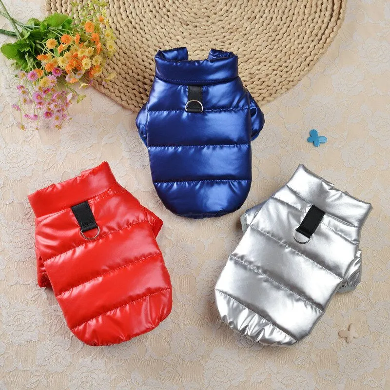 Winter Warm Waterproof Dog Clothes