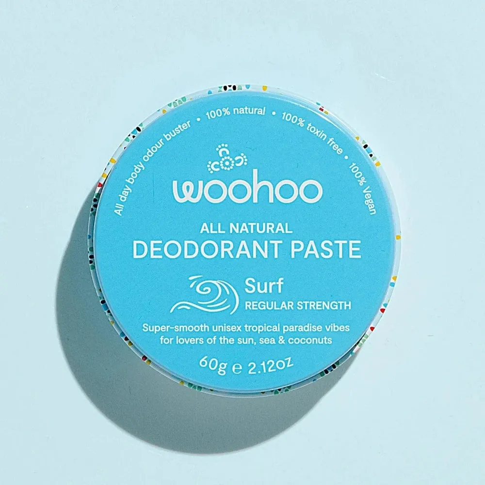 WooHoo All Natural Unisex Deodorant Paste
