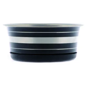 Yours Droolly Stainless Steel Bowl Black
