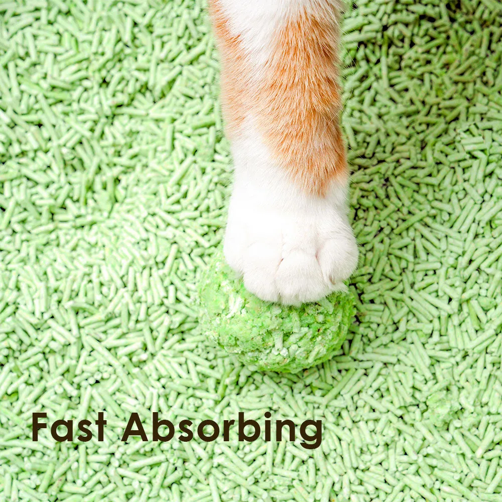 ZODIAC Fruity Biodegradable Flushable Tofu Cat Kitten Litter Green Tea
