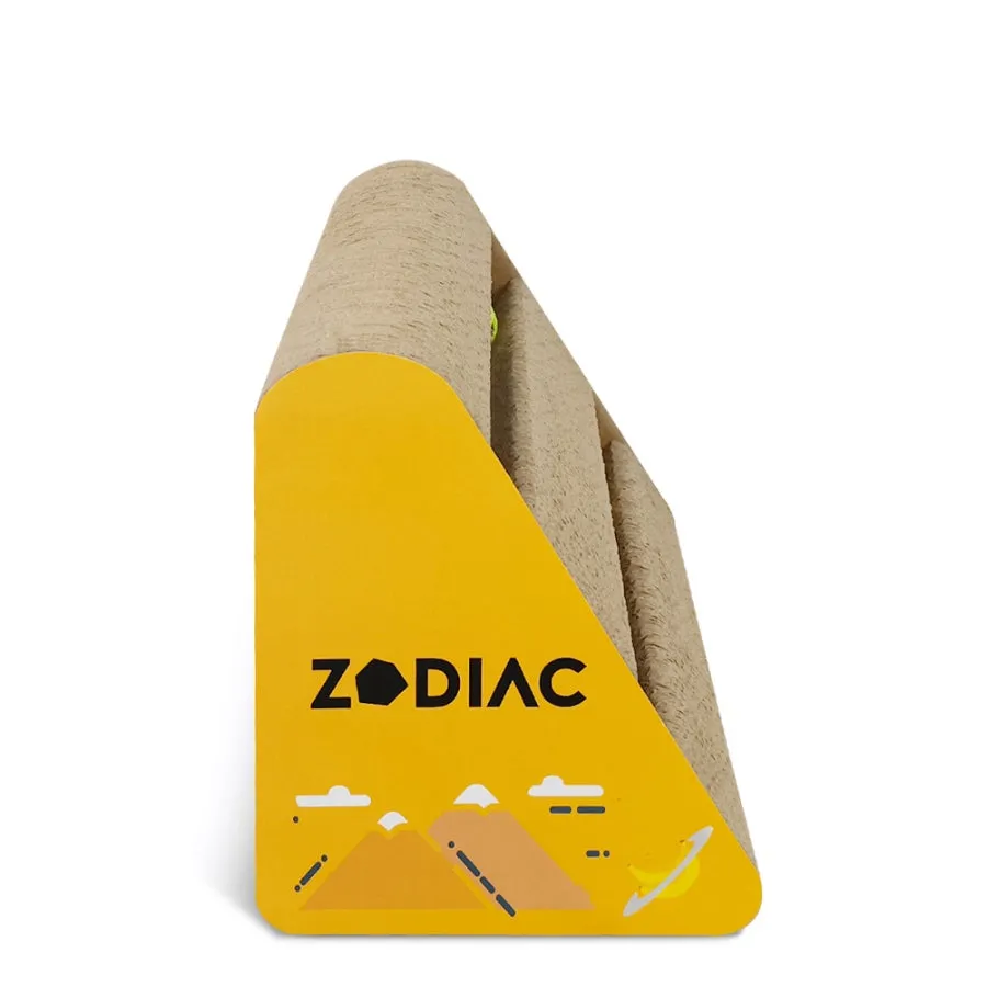Zodiac Triangle Cat Ball Scratcher